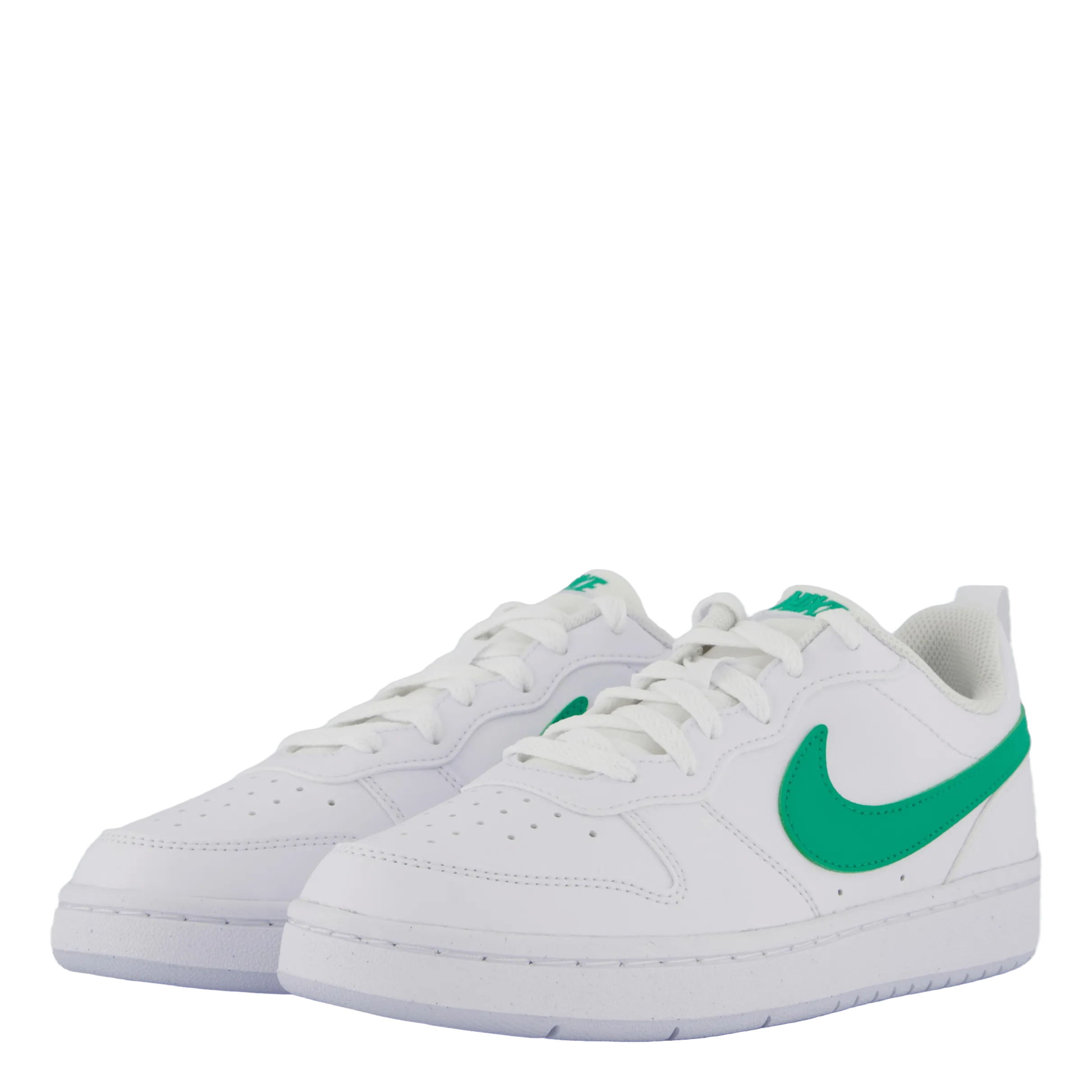 NIKE NIKE COURT BOROUGH LOW RECRAFT WHITE/STADIUM GREENFOOTBALL G