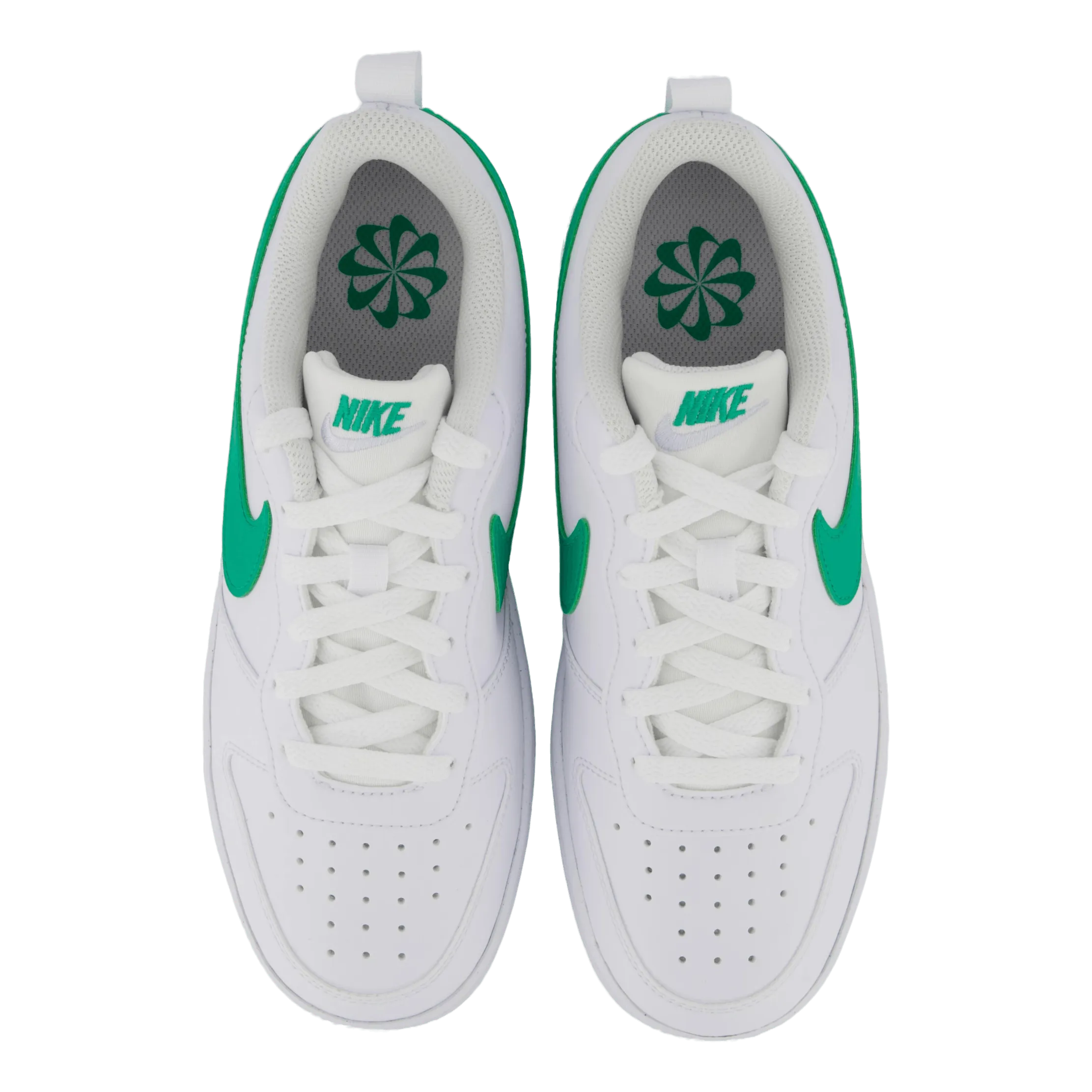 NIKE NIKE COURT BOROUGH LOW RECRAFT WHITE/STADIUM GREENFOOTBALL G