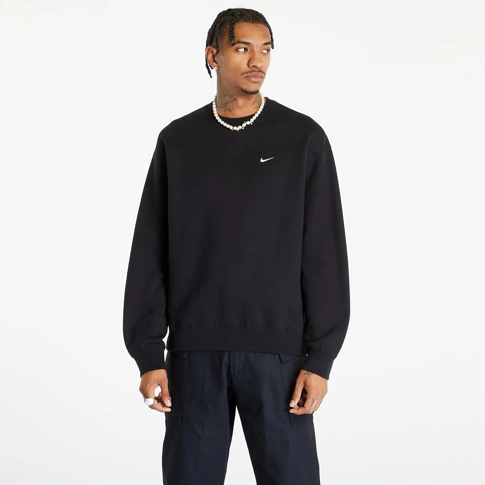 Nike Solo Swoosh Men's Fleece Crew