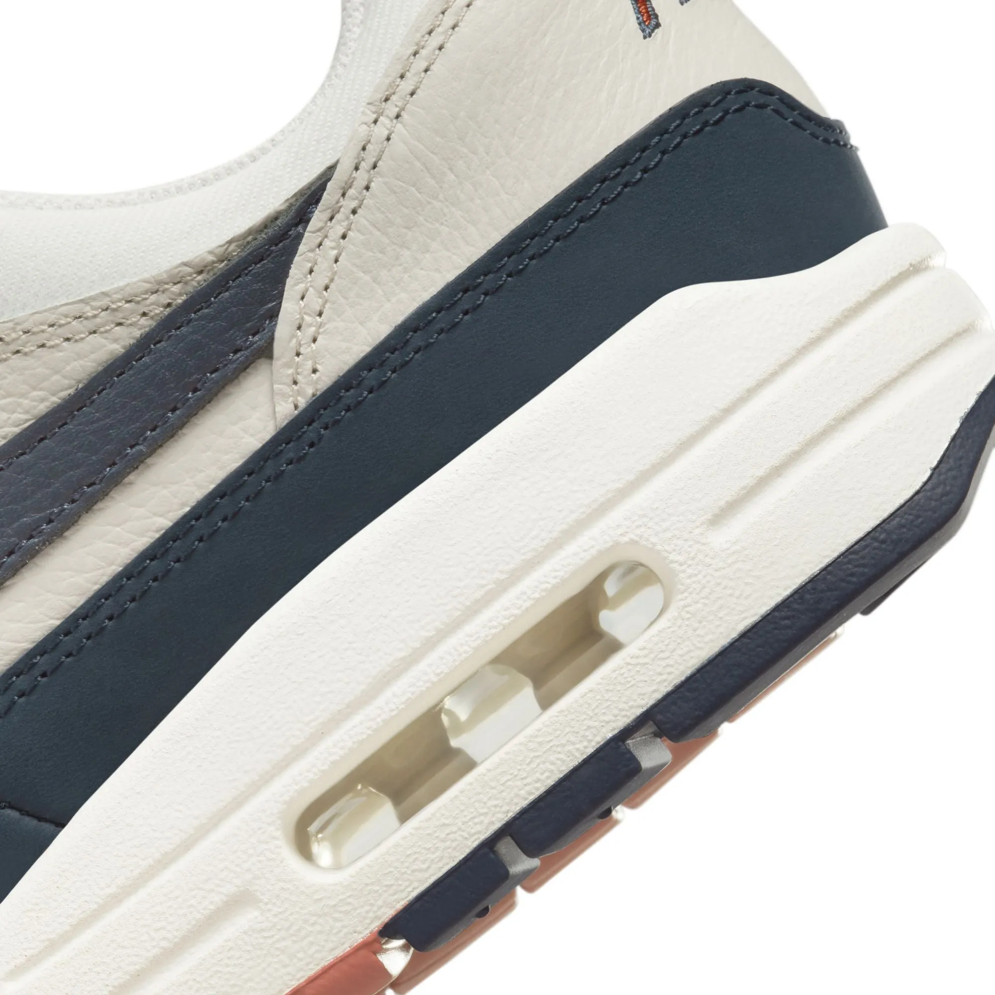 Nike Women Air Max 1 Obsidian and Light Orewood Brown