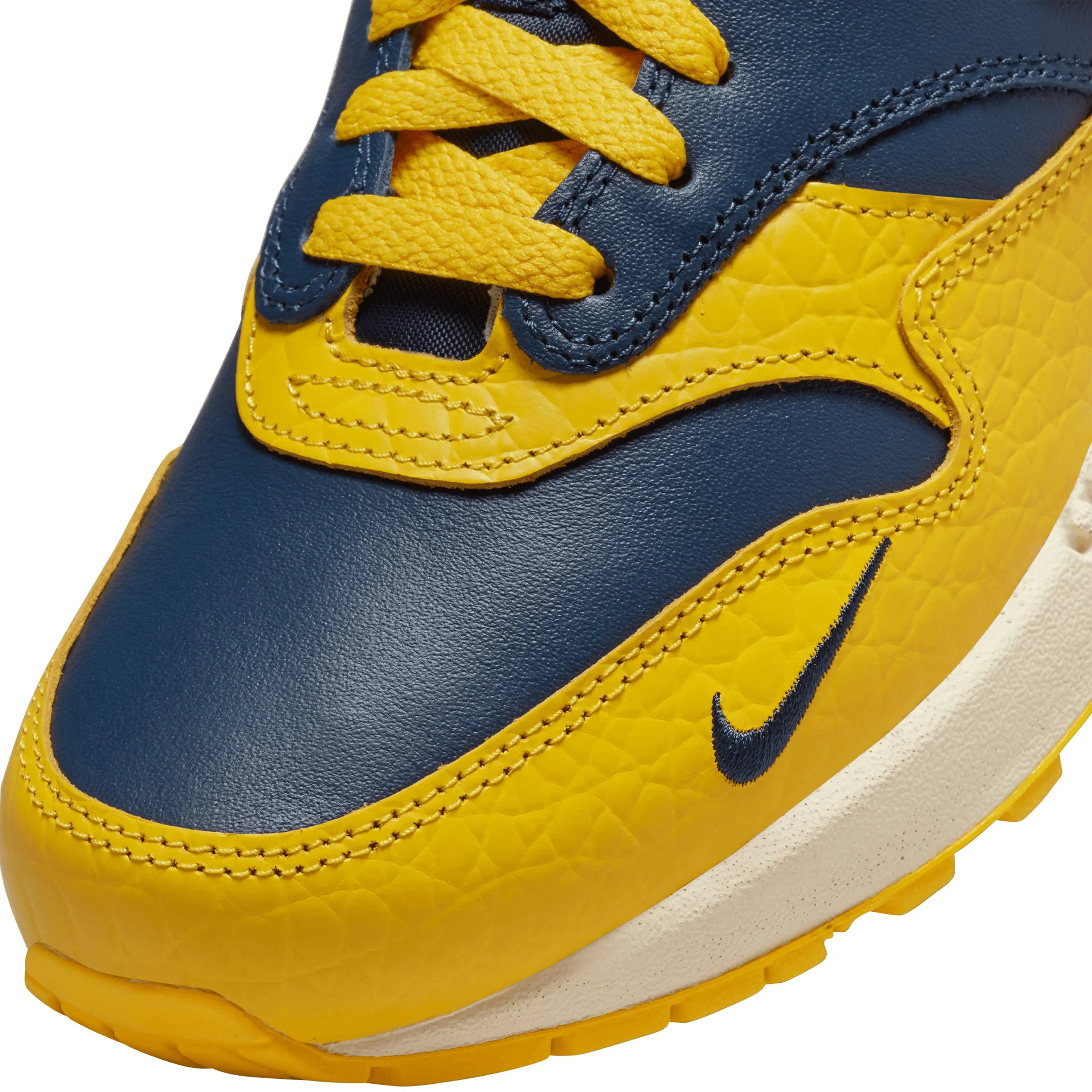 NIKE WOMEN AIR MAX 1 PRM MIDNIGHT NAVY/VARSITY MAIZENATURAL