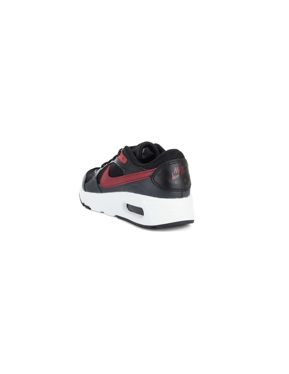NIKE  ZAPATILLAS NEGRAS Y BURDEOS AIR MAX SC (GS) NIñO/A