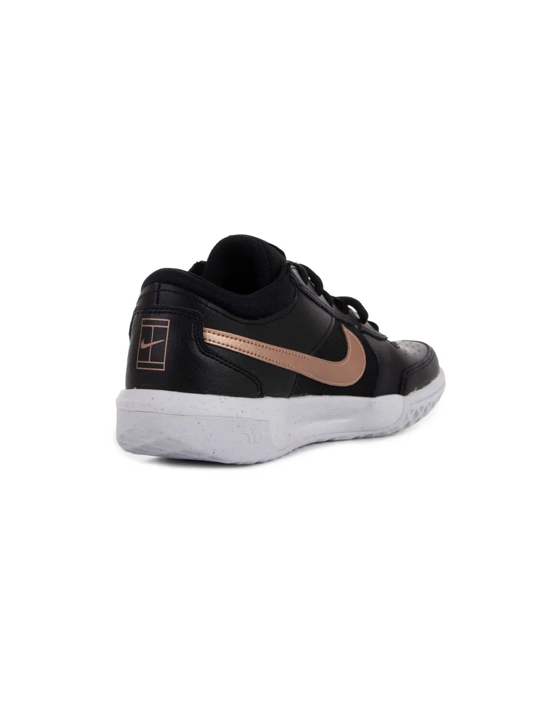 NIKE  ZAPATILLAS NEGRAS ZOOM COURT LITE 3 MUJER