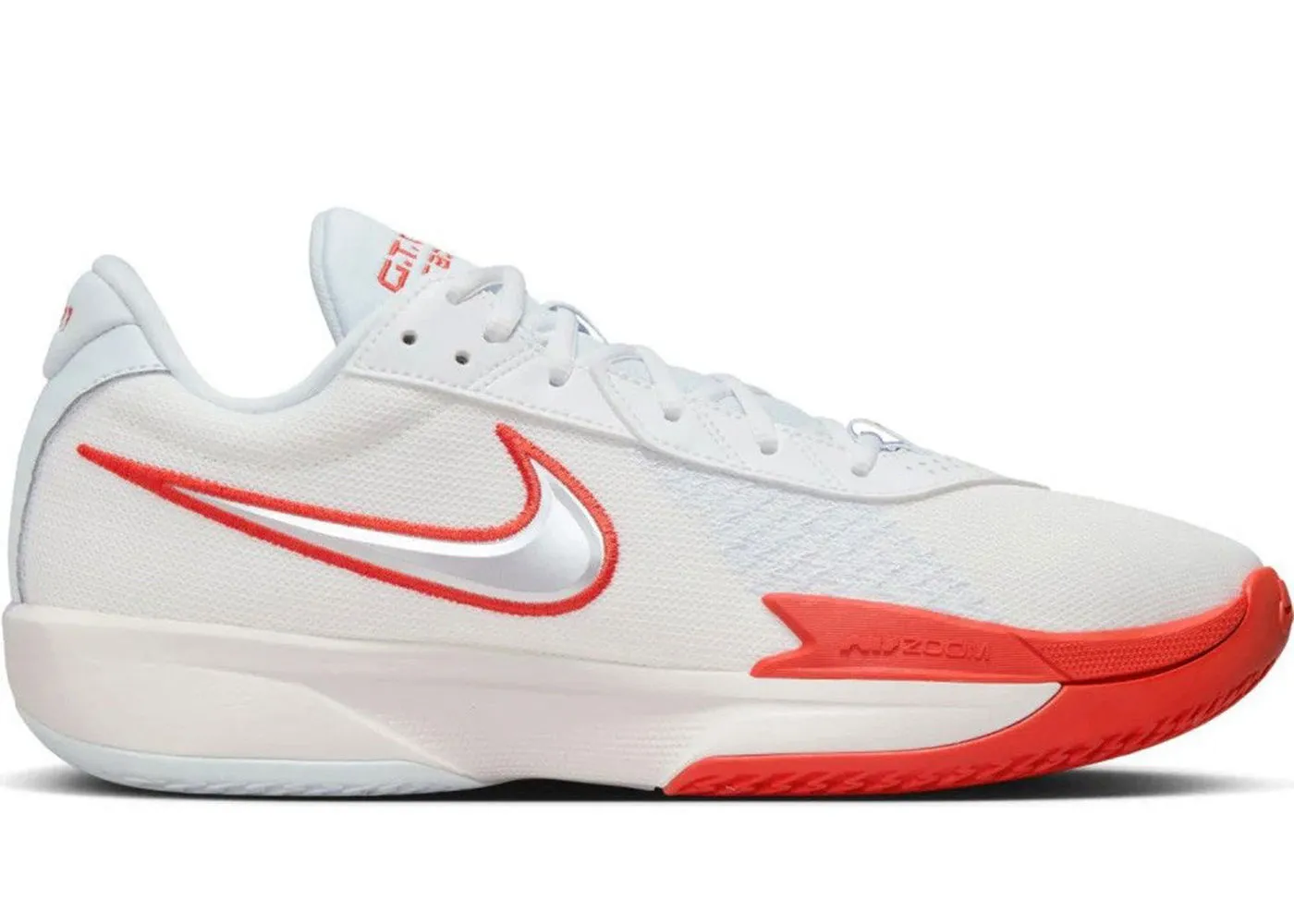 Nike Zoom GT Cut Academy White Picante Red