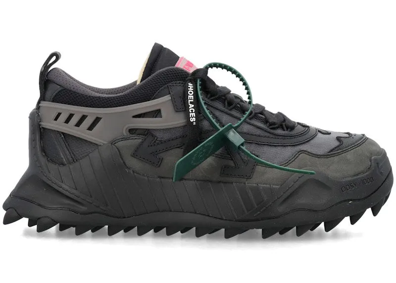 OFFWHITE ODSY1000 BLACK FUCSHIA GREY