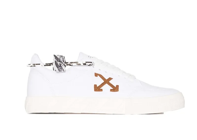 OFFWHITE VULC LOW WHITE BROWN