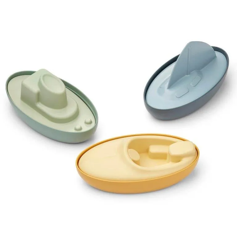 Pack de Barcos Deborah Whale blue multi mix