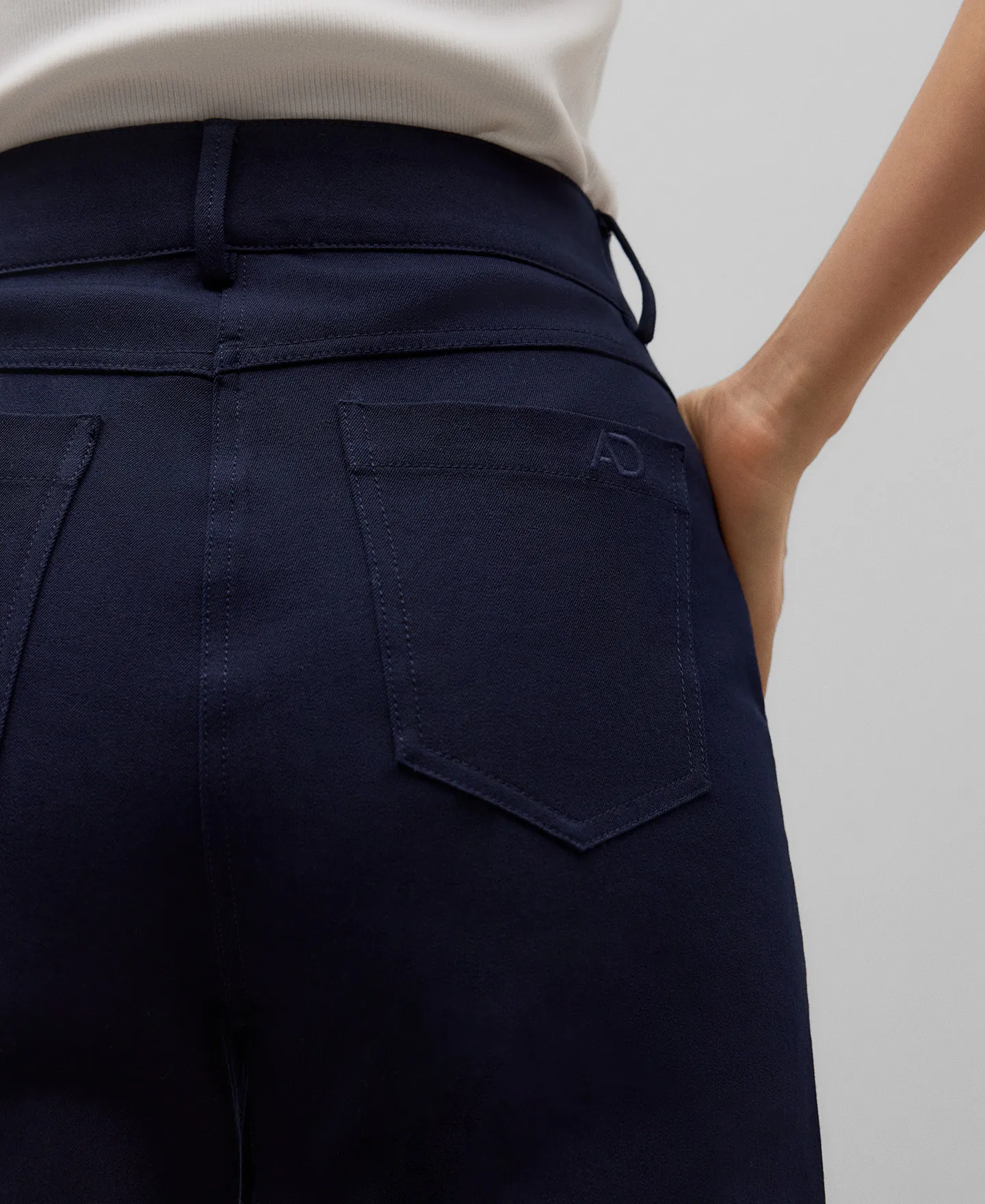 Pantalón chino algodón mujer