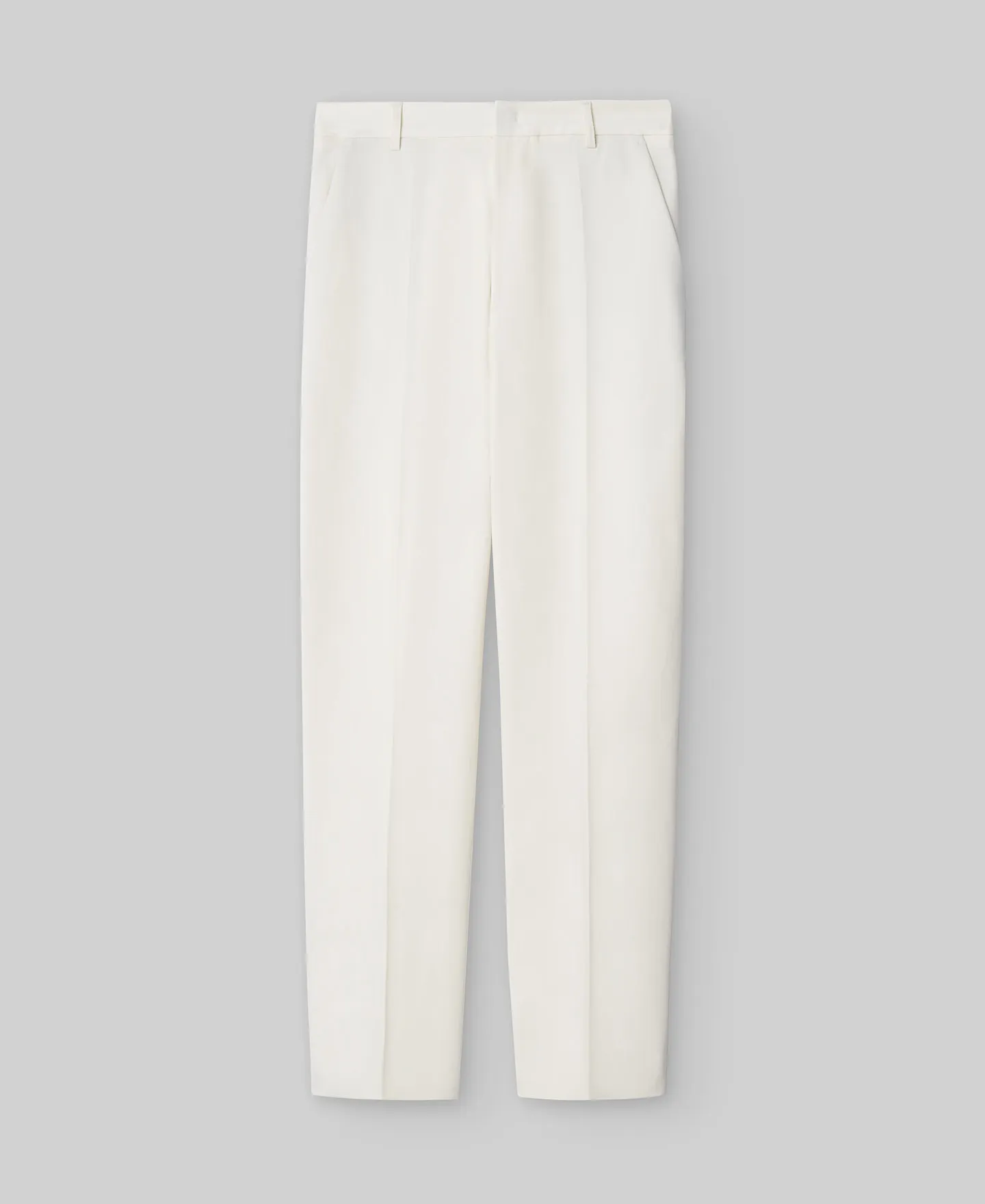 Pantalón tobillero crudo mujer