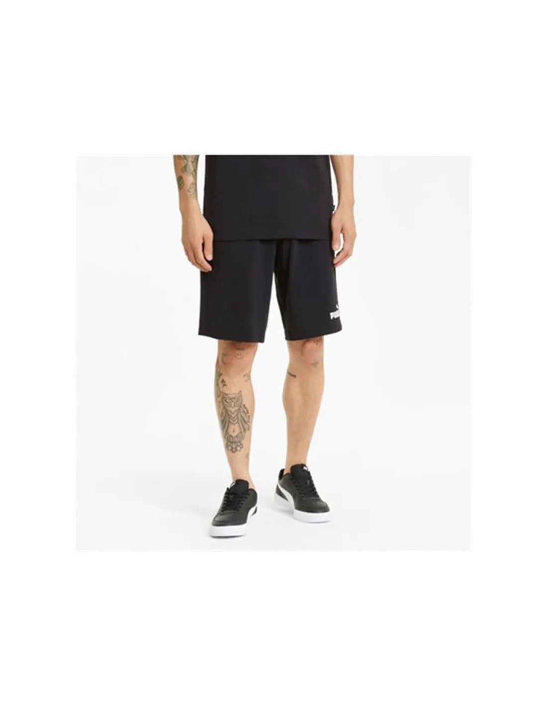Pantalones cortos Puma Essentials Jersey Hombre Black
