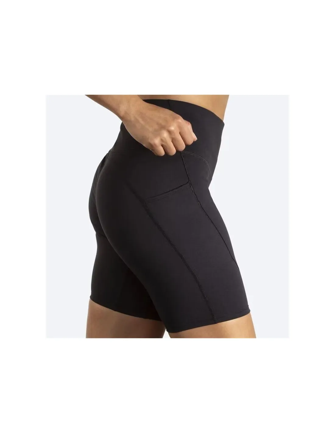 Pantalones de Running Brooks Spark 8" Mujer Negro