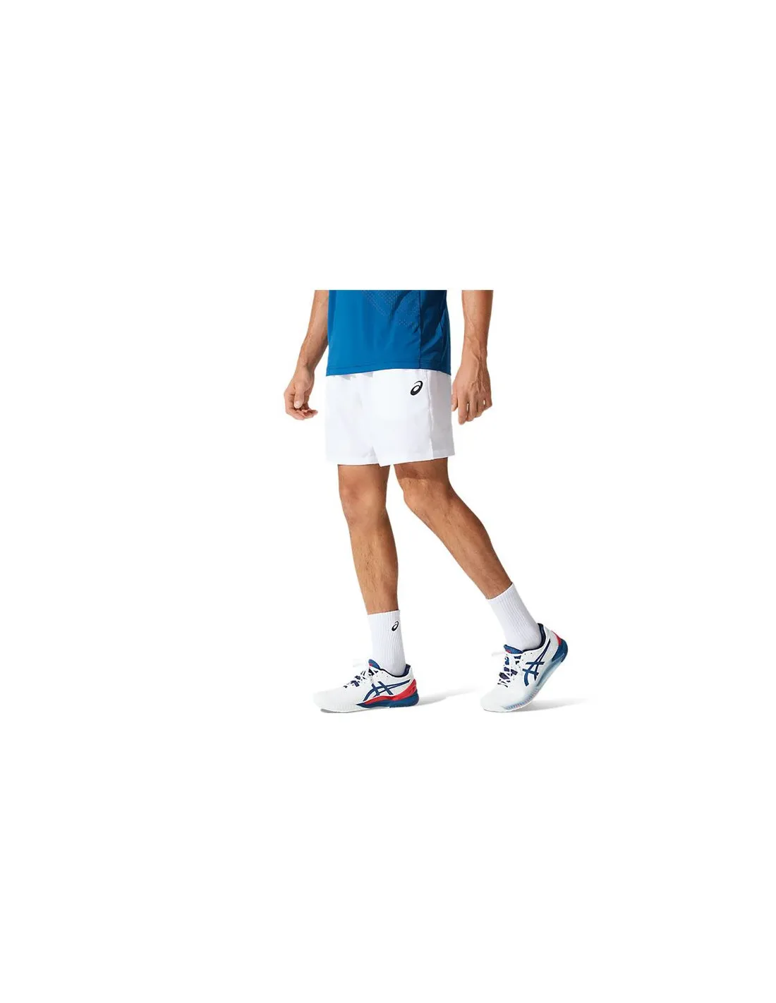 Pantalones de training Asics Court 7IN blanco Hombre