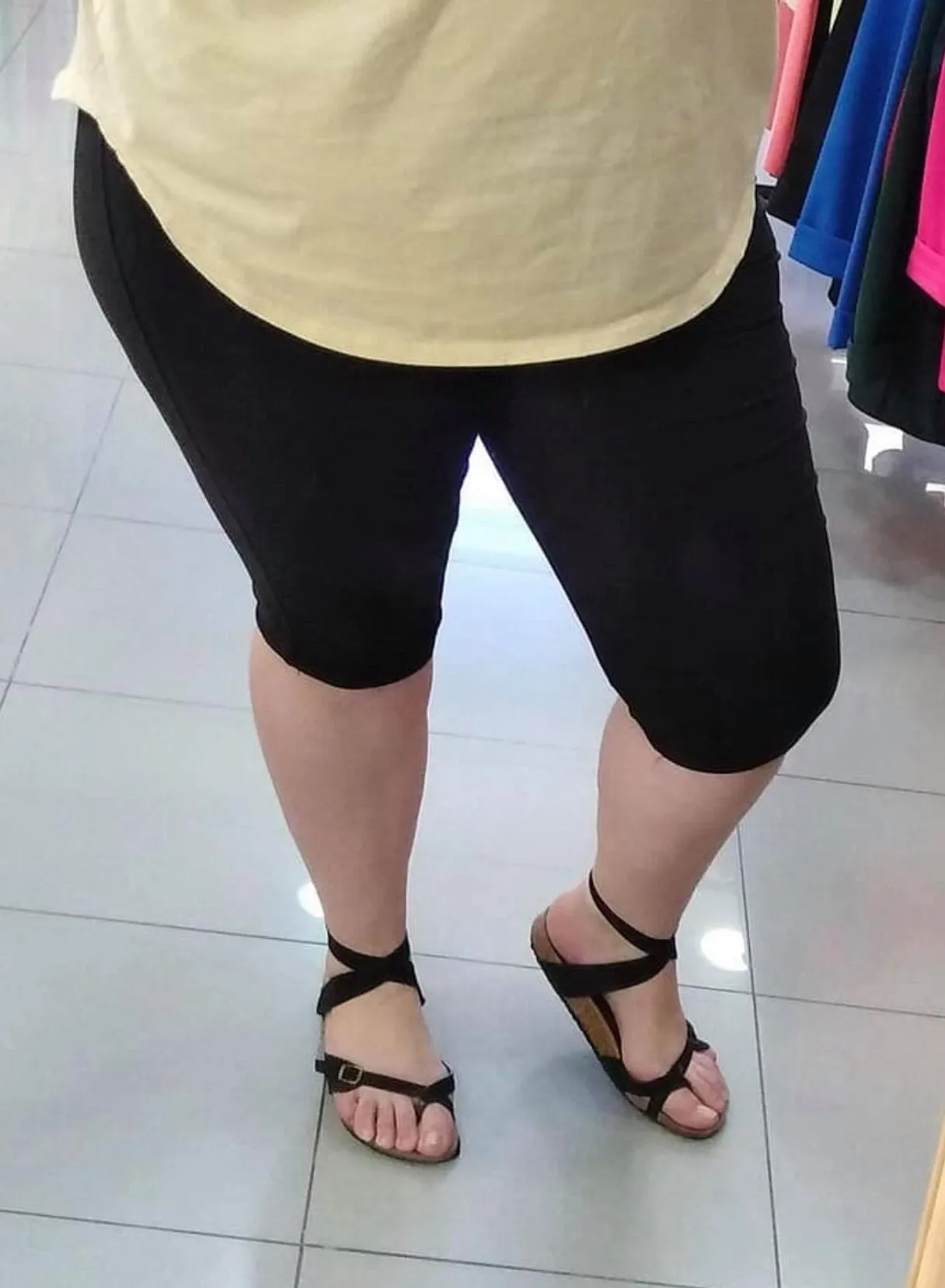 Pantalón Pirata Mujer Talla Grande