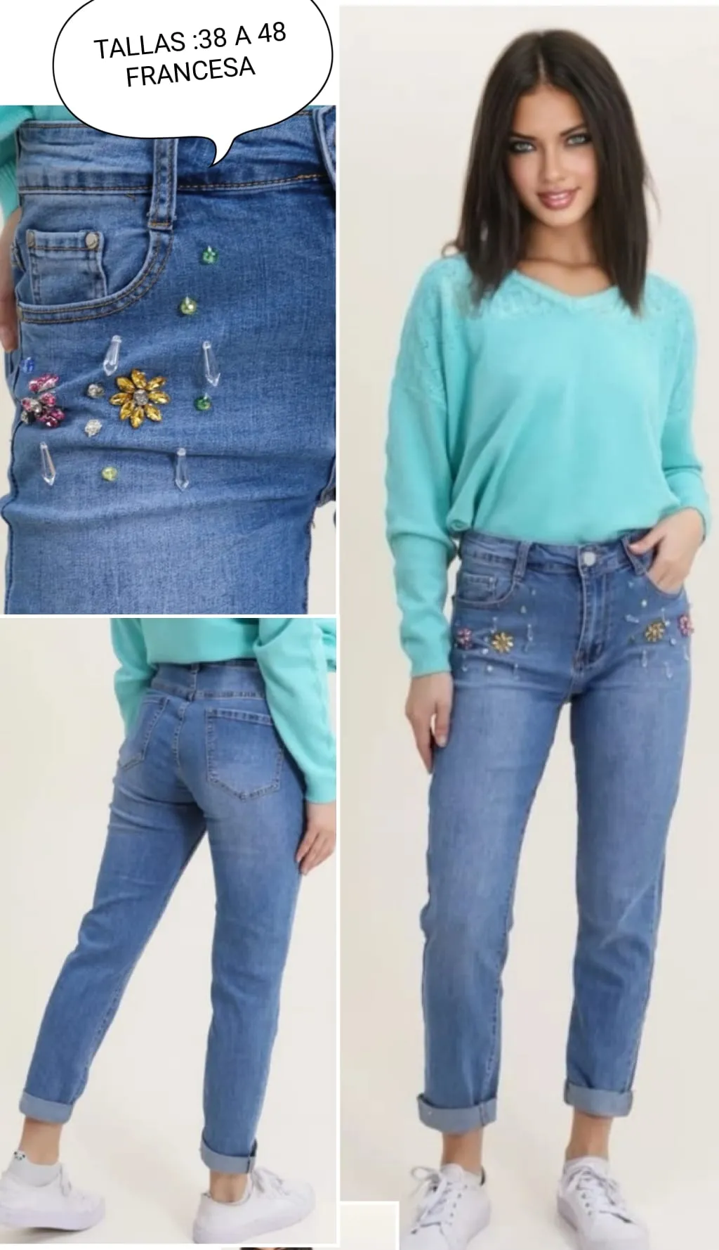 Pantalón Vaquero Fantasia Talla Grande