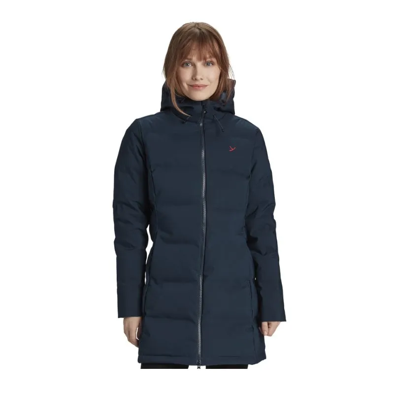 Parka de mujer NORDISK Aukea Bonded Down Coat (Dress Blue)