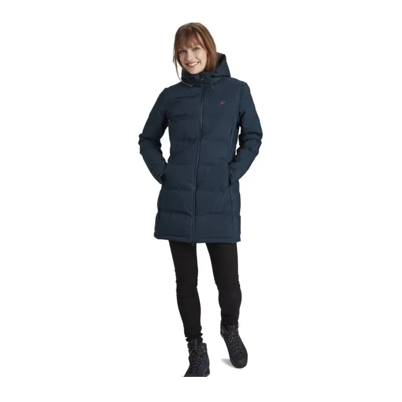 Parka de mujer NORDISK Aukea Bonded Down Coat (Dress Blue)