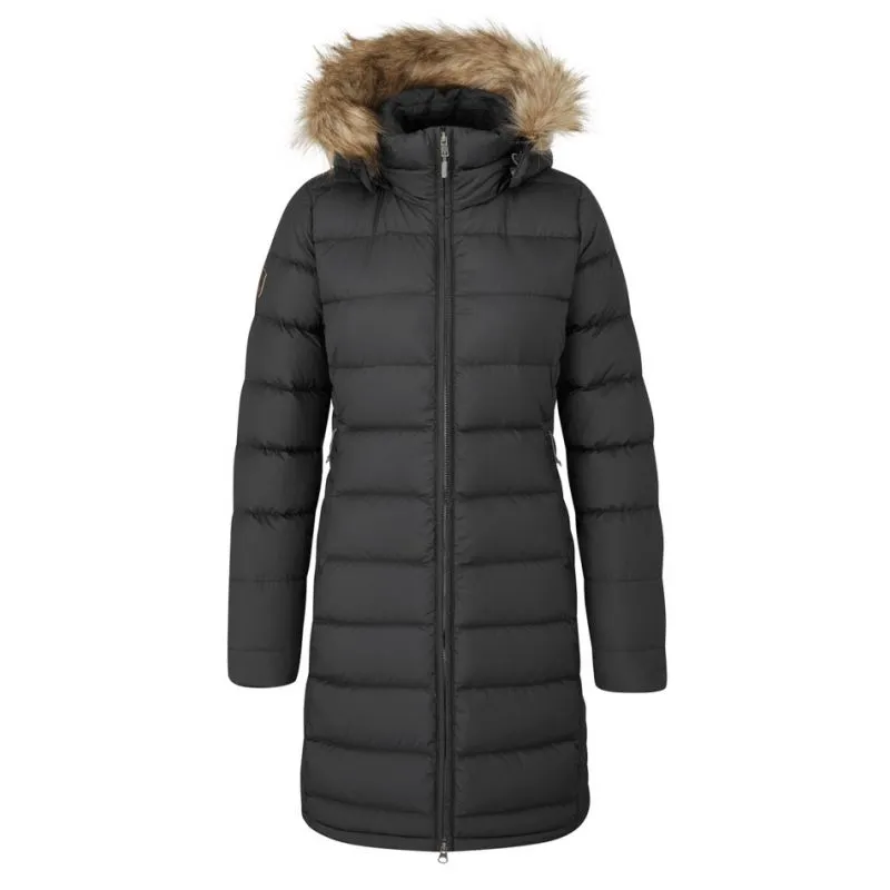 Parka de plumas para mujer Rab Deep Cover (Negro)