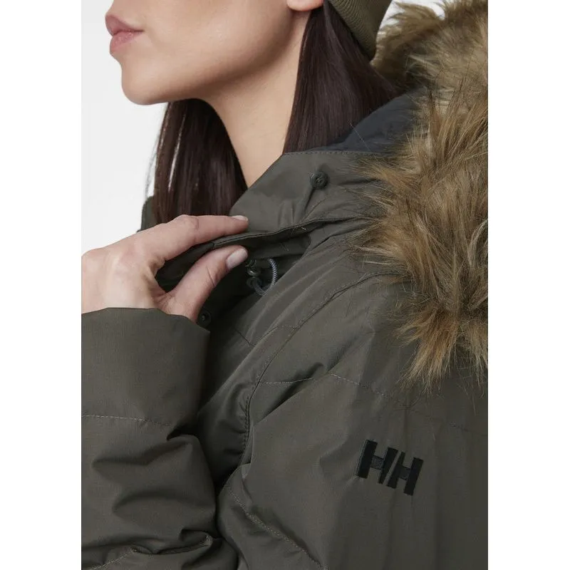 Parka de plumón para mujer Helly Hansen Parka de plumón Aden (negro)