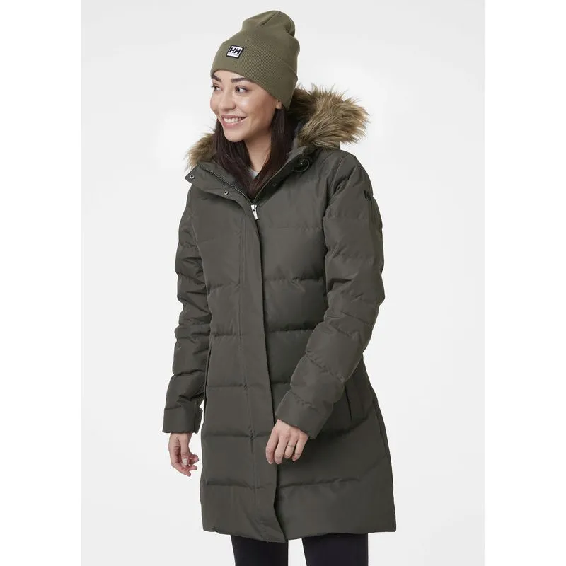 Parka de plumón para mujer Helly Hansen Parka de plumón Aden (negro)