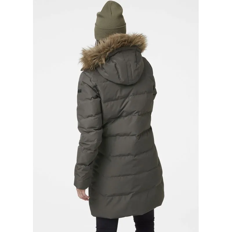 Parka de plumón para mujer Helly Hansen Parka de plumón Aden (negro)