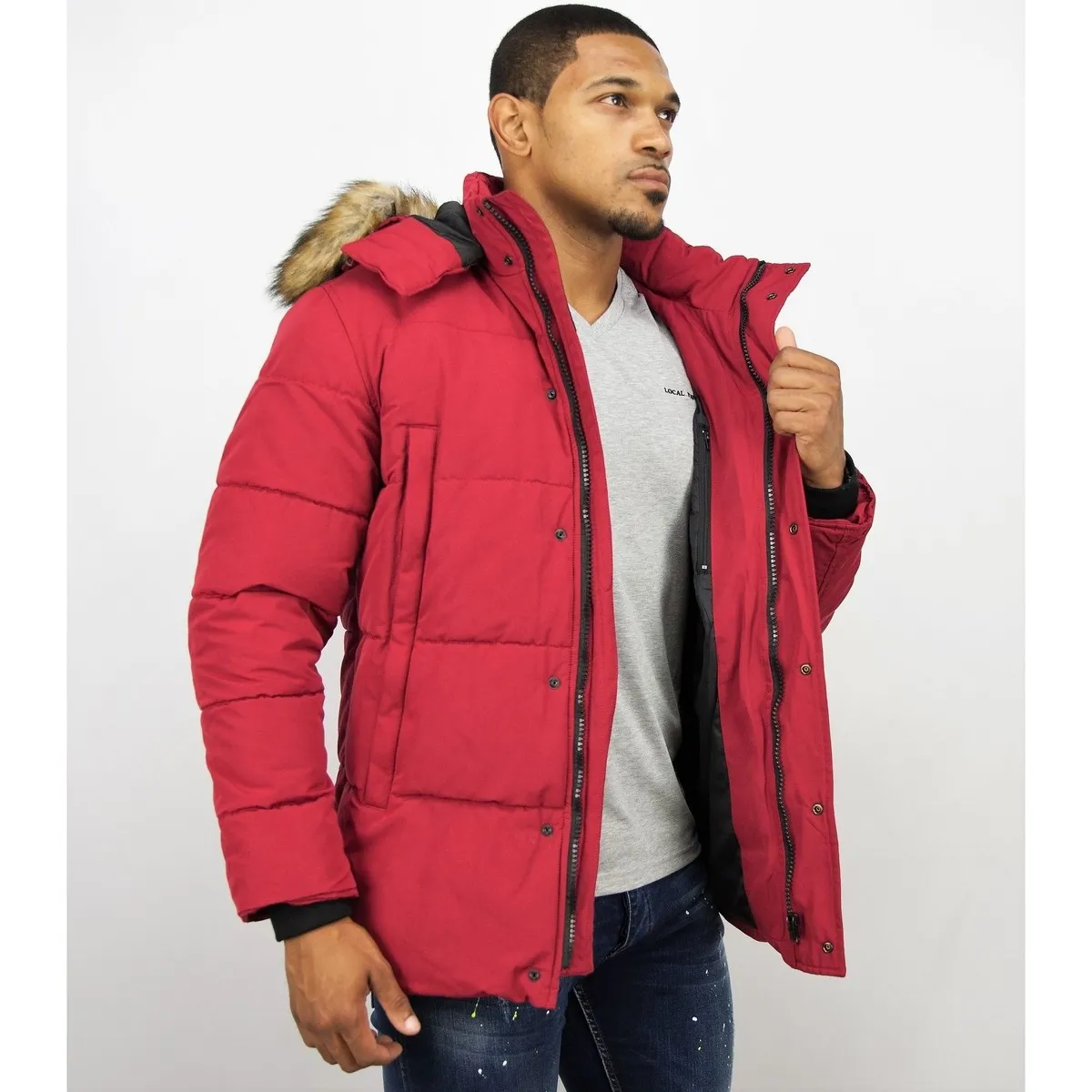 Parkas Hombre Parkas Abrigo De