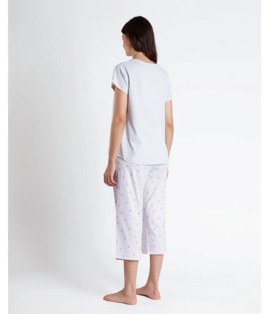Pijama maternal verano mujer Disney algodón orgánico
