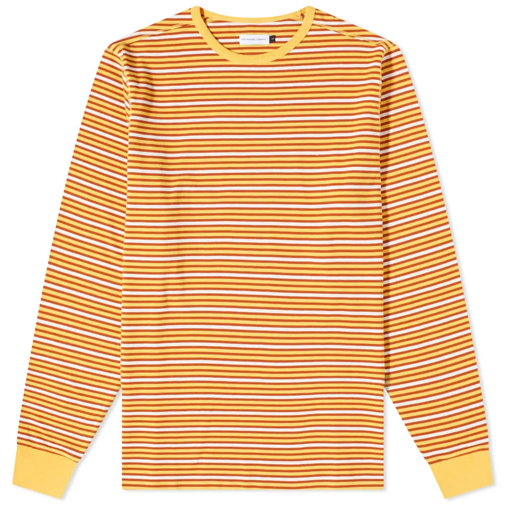 Pop Trading Company Stripe Logo Tee
