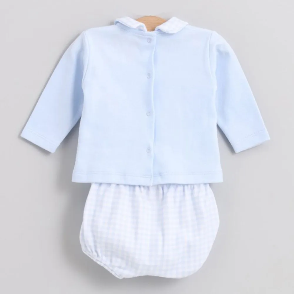 RAPIFE CONJUNTO PACK PUNTO ESTAMPADO DE BEBé NIñO 4814W20 BLUE16 CORDONETS