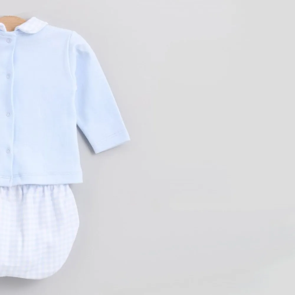 RAPIFE CONJUNTO PACK PUNTO ESTAMPADO DE BEBé NIñO 4814W20 BLUE16 CORDONETS