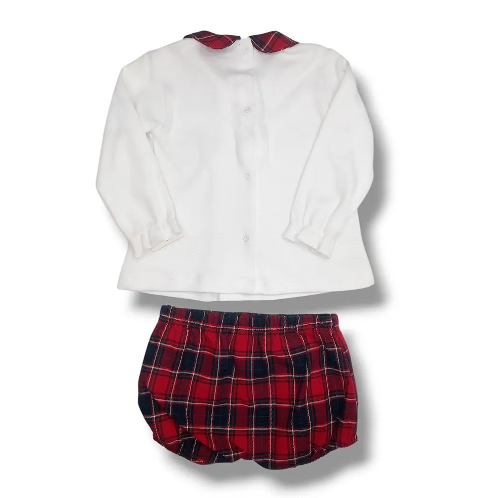 RAPIFE CONJUNTO PACK PUNTO ESTAMPADO DE BEBé NIñO 5414W20 ROJO/RED24 CORDONETS