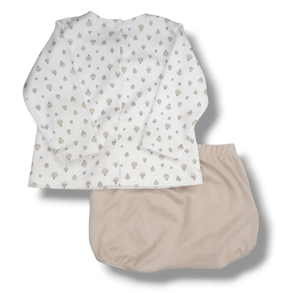 RAPIFE CONJUNTO PACK PUNTO ESTAMPADO DE BEBé NIñO 5514W21 CAMEL28 CORDONETS