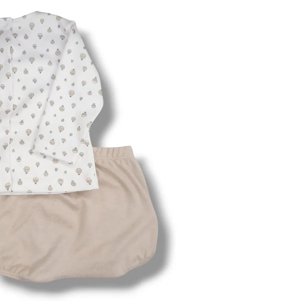 RAPIFE CONJUNTO PACK PUNTO ESTAMPADO DE BEBé NIñO 5514W21 CAMEL28 CORDONETS