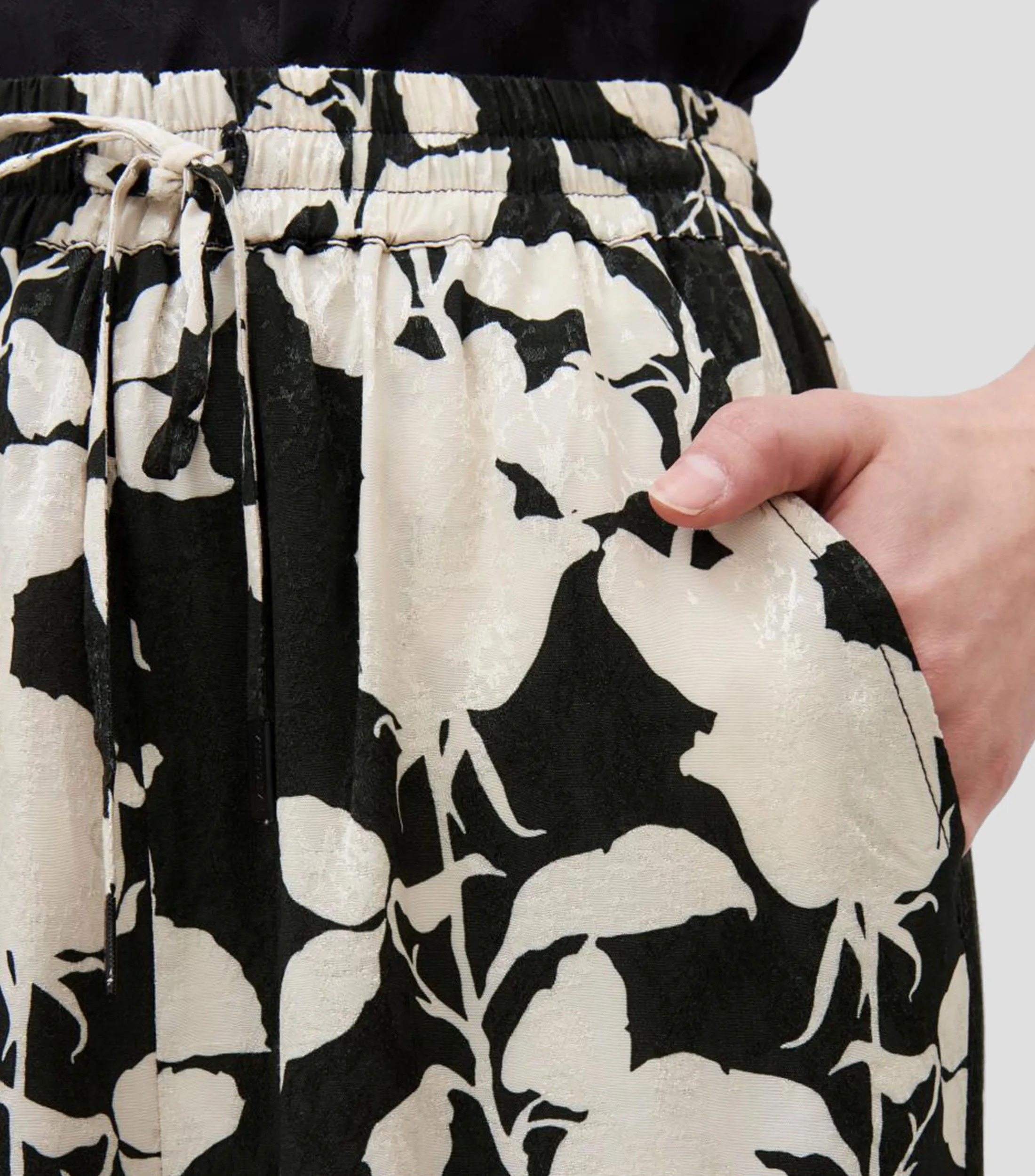 Rapsodia Pantalón con flores Mujer