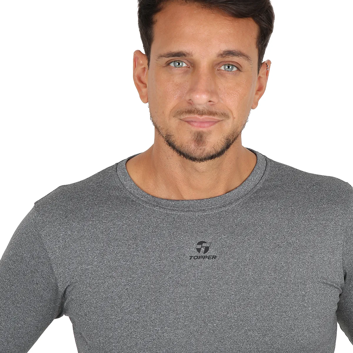 Remera Entrenamiento Topper Térmica Ml Hombre