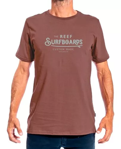 Remera Reef Supply T23 Habano 272215039 Ahora 6 Empo2000