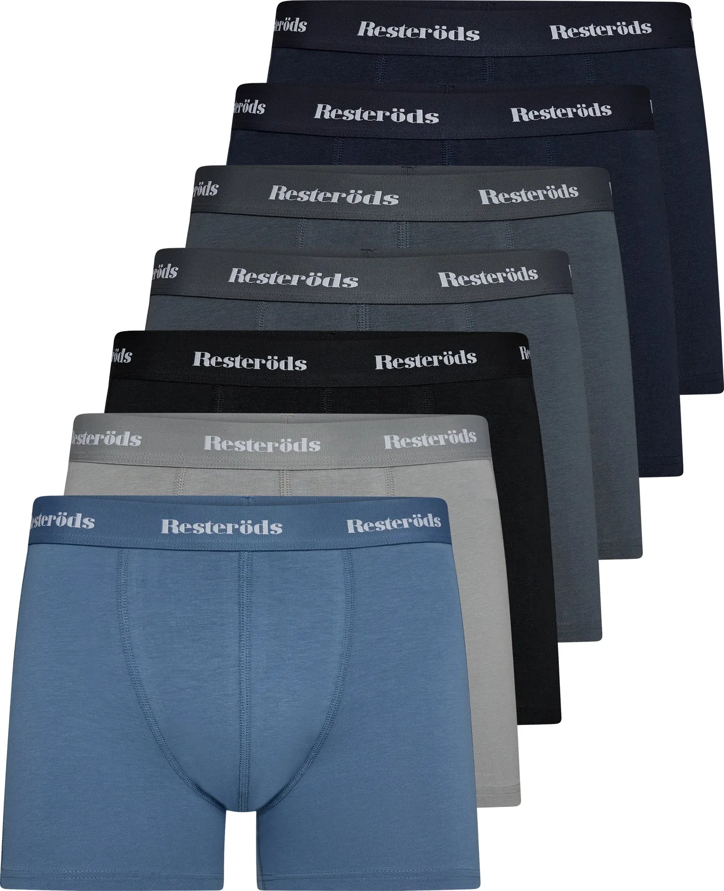 RESTERöDS KALLE COTTON 7PACK MULTICOLOR