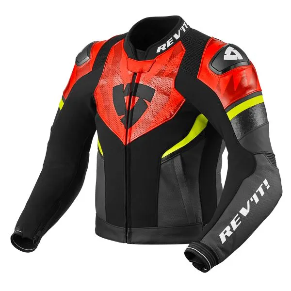 REV'IT Hyperspeed 2 Air Black Neon Red 