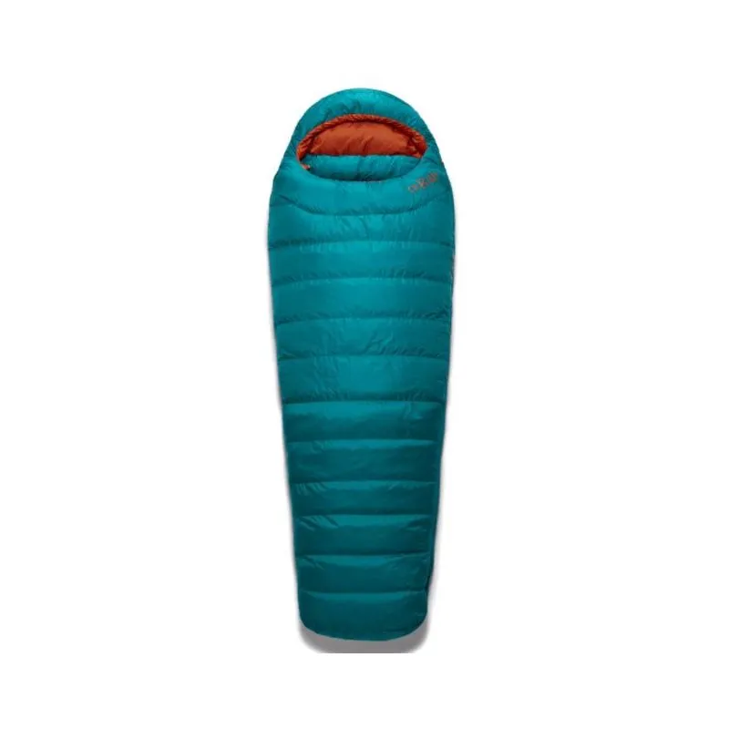 Saco de dormir Rab Ascent 500 (Marina Blue) para mujer