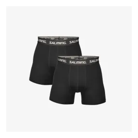Salming 2-pack Cotton Boxer Black
