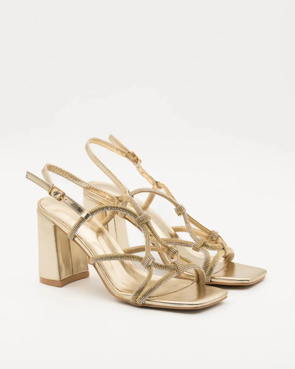 SANDALIA TACN SUSANA GOLD