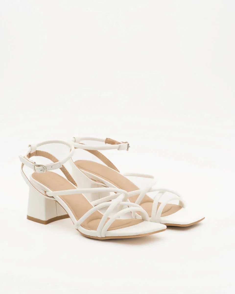 SANDALIA TACON EVA WHITE
