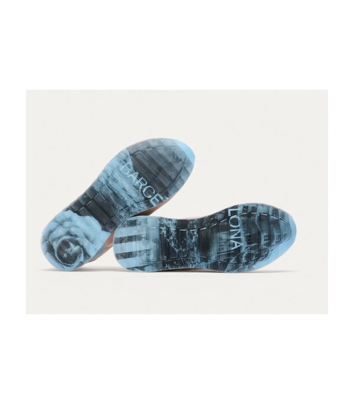 Sneakers en tonos pastel de mujer