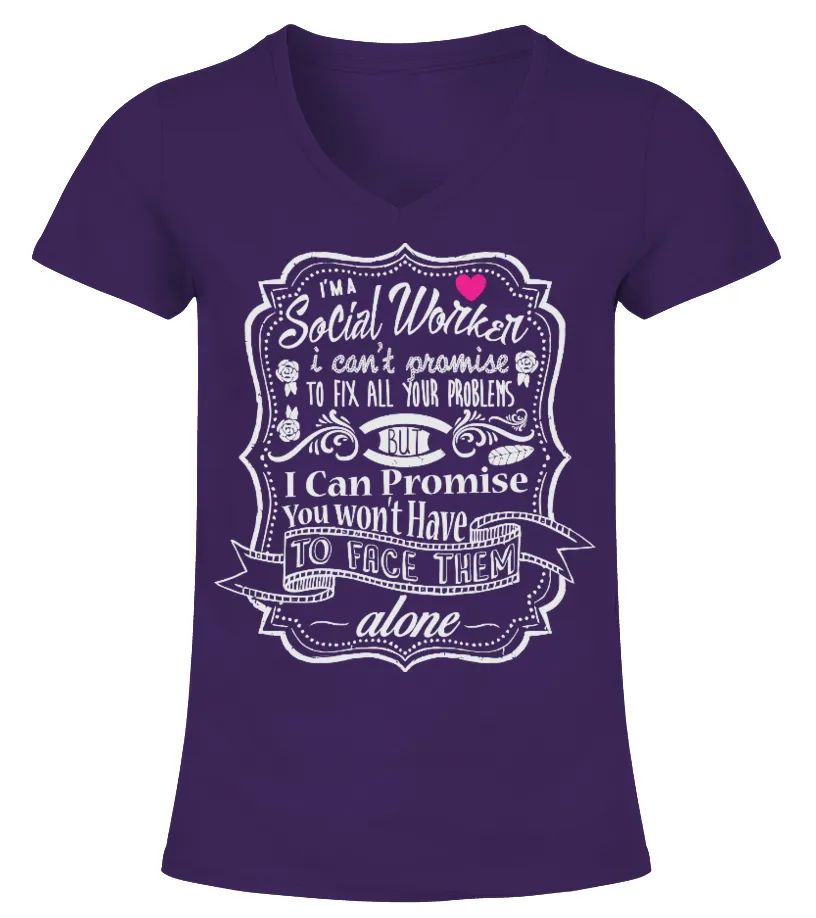 SOCIAL WORKER LIMITED TEES Camiseta cuello pico Mujer