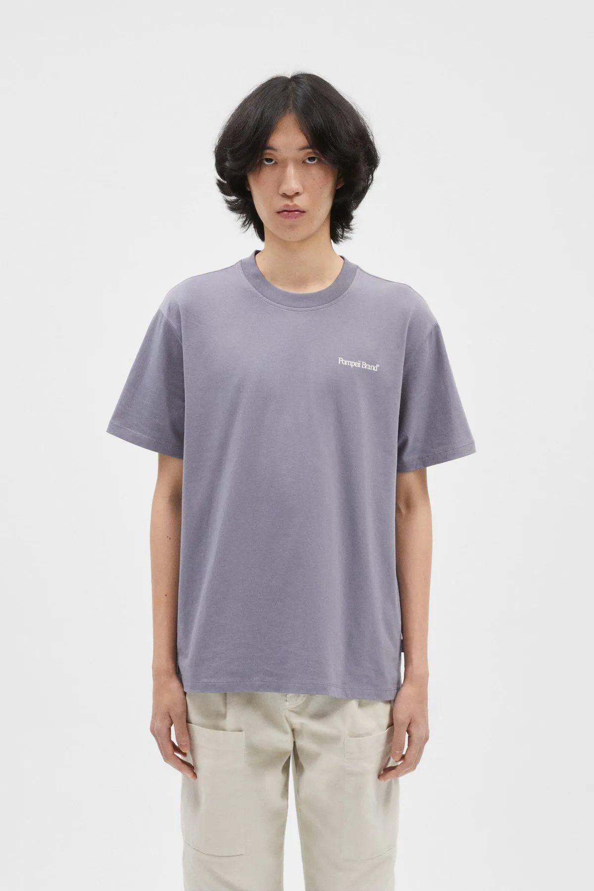 STEEL GREY BURGERS IN BED GRAPHIC TEE