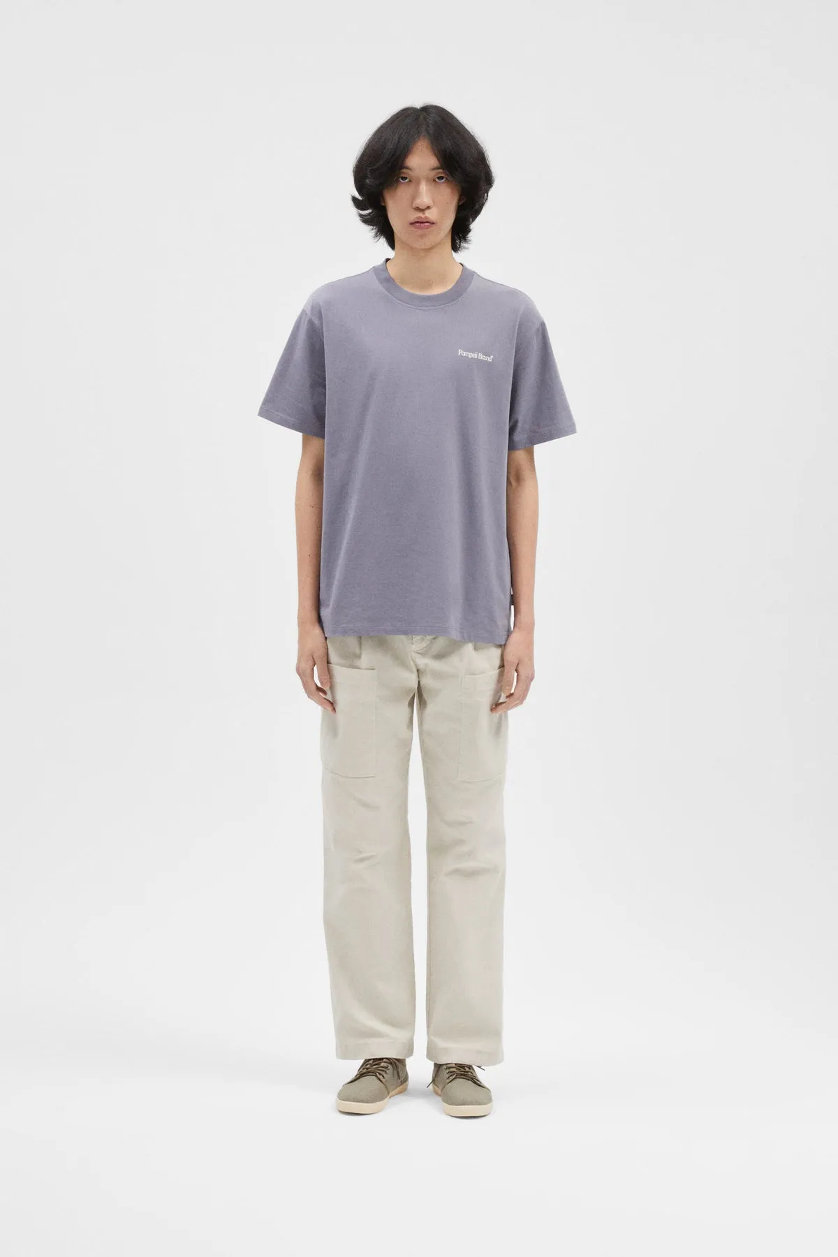 STEEL GREY BURGERS IN BED GRAPHIC TEE