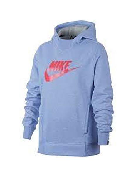 Sudadera Girl Nike Graphic Azul