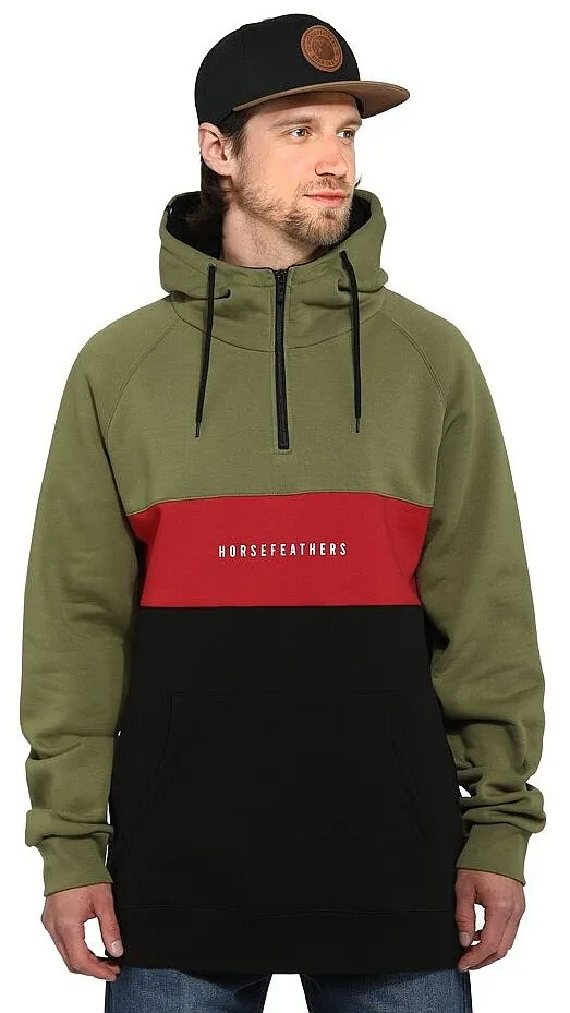 SUDADERA HORSEFEATHERS TOPPER  LIZARD  MEN´S