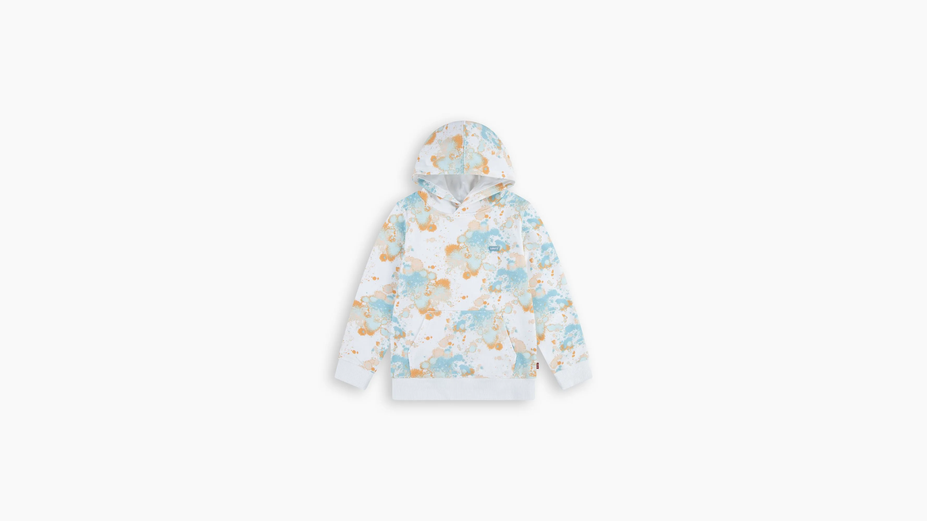 Sudadera Infantil Con Capucha Splatter Print Pullover