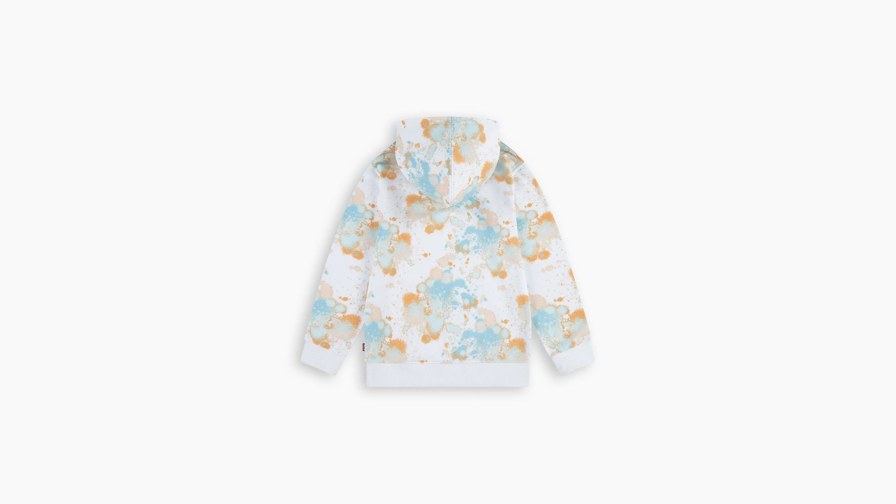Sudadera Infantil Con Capucha Splatter Print Pullover