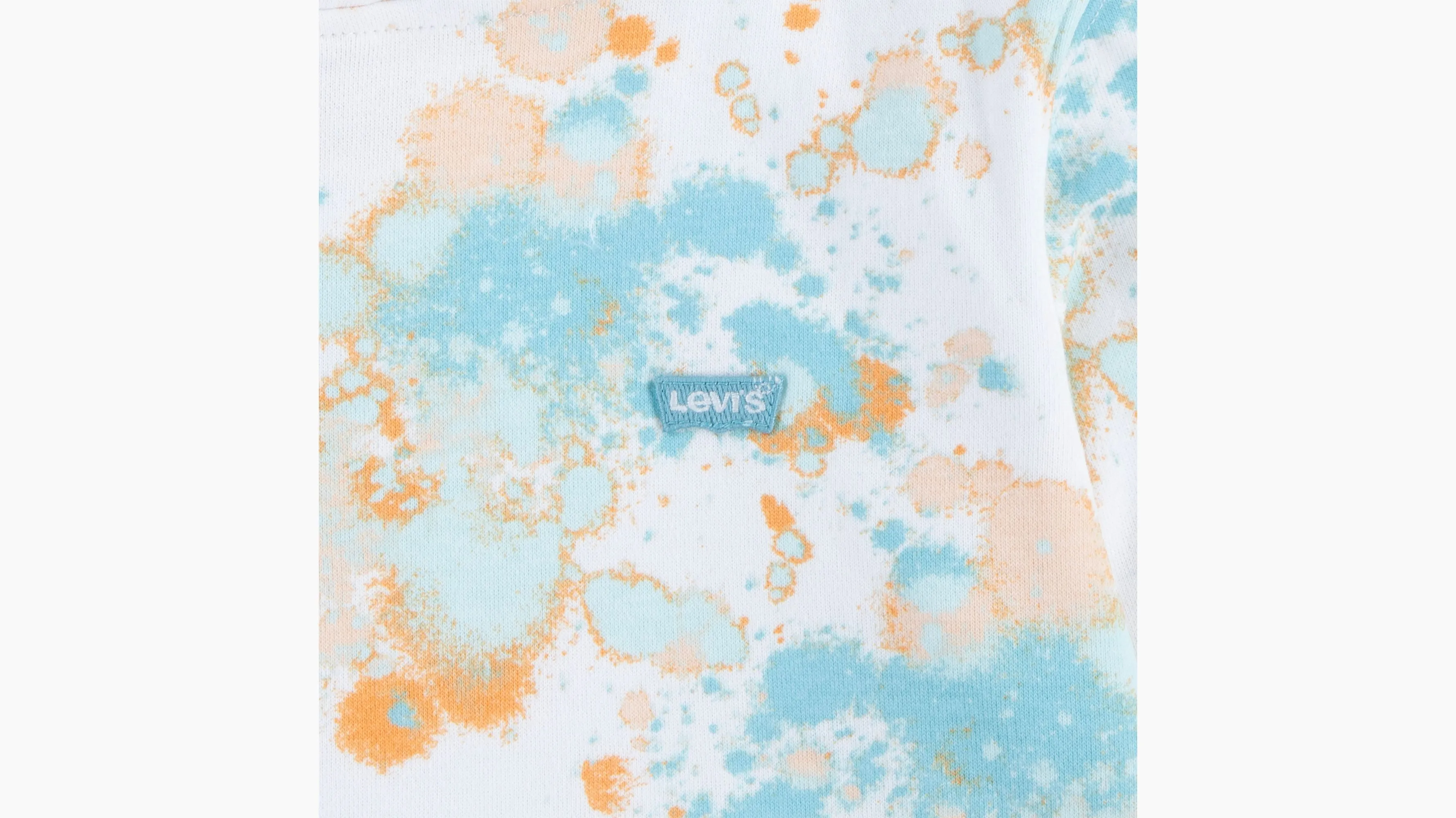 Sudadera Infantil Con Capucha Splatter Print Pullover